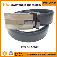 New Arrival PU Mans Belt 2016 Authomatic Buckle